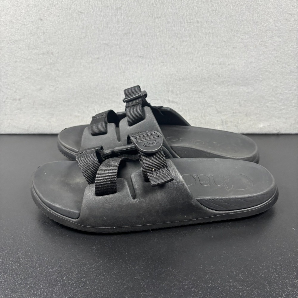 Chaco Kids Chillos Slide Sandals Black Size 6 Youth Boys Girls Slip On Shoes